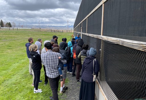 St Basil Academy students